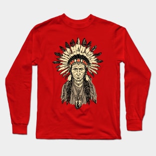 Apache chief Long Sleeve T-Shirt